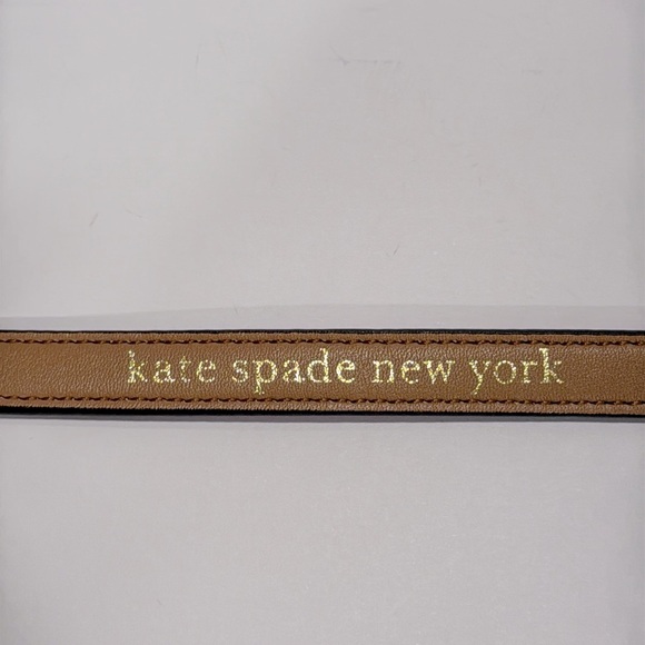 Kate Spade Pink Patent Leather Shoestring Bow Belt (size medium) - Picture 5 of 8